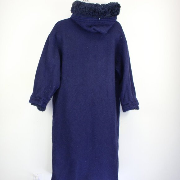 Vintage LA PARKA Lundstrom Long Wool Coat (XL - 44) - Picture 2 of 11